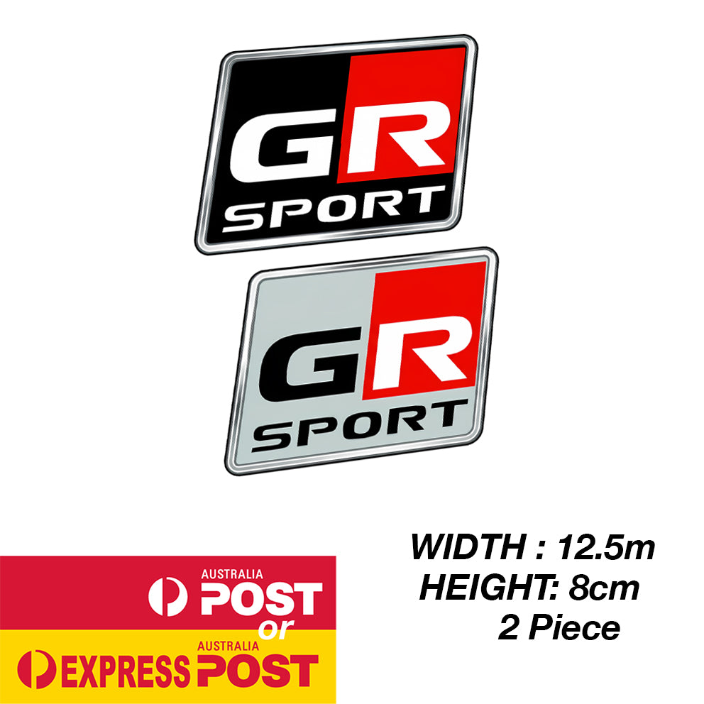 TOYOTA GR SPORT Logo Stickers