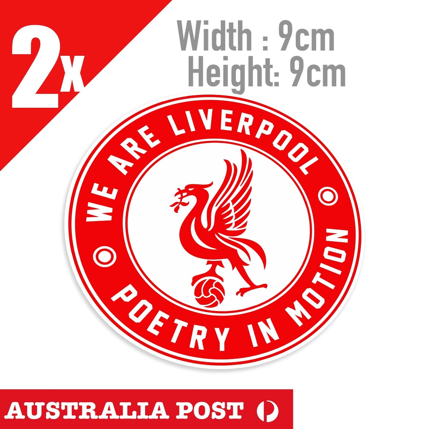 LIVERPOOL FC LFC VINYL DECAL STICKER CHAMPIONS LEAGUE Stickers