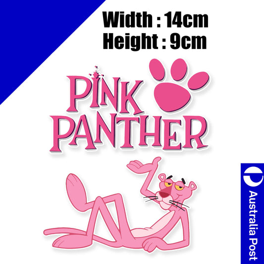 PINK PANTHER Pink Tiger Cartoon Sticker