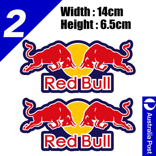RED BULL 2x Stickers