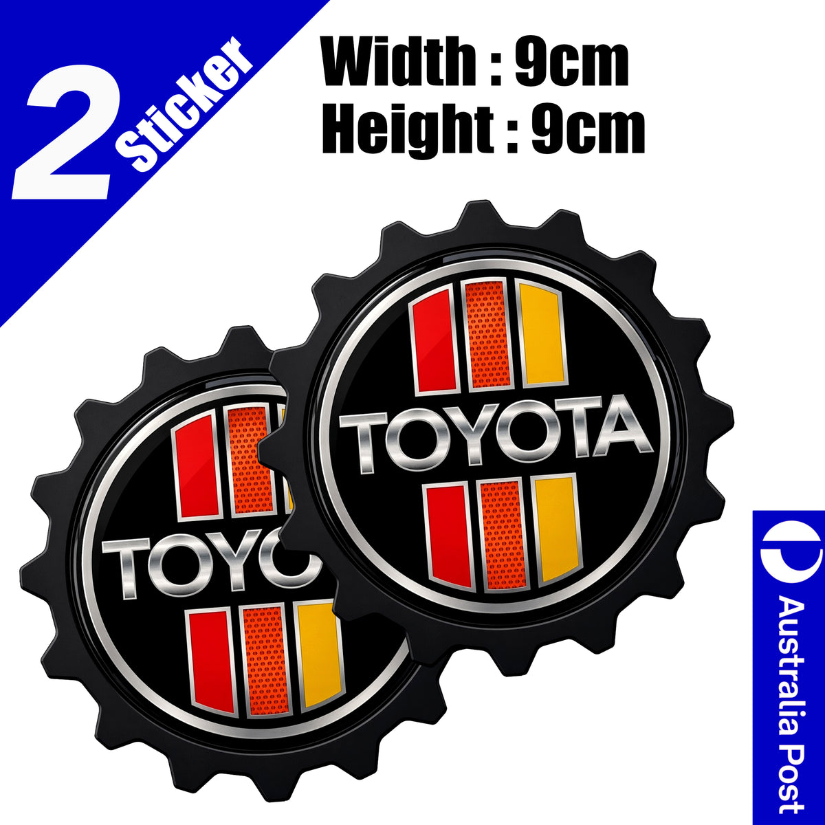 Toyota TRD Heritage Off Road, 4x4 Vinyl Sticker/Decal - TRD 4WD Round