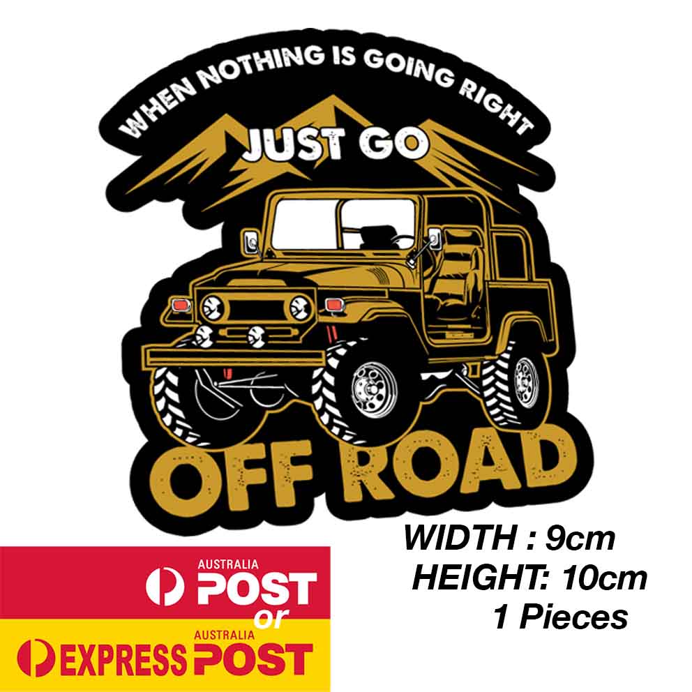 TOYOTA Land Cruiser FJ140 Off Road Badge Sticker (Copy)