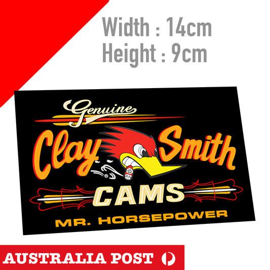 CLAY SMITH Racing CAMS VINTAGE MOTORSPORT Stickers