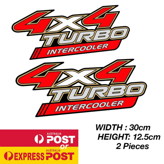 TOYOTA 4x4 TURBO Intercooler Large Sticker