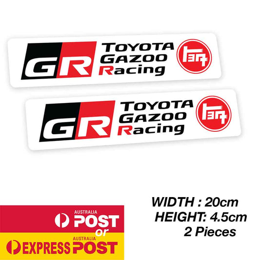 TOYOTA GAZOO Racing Banner Sticker
