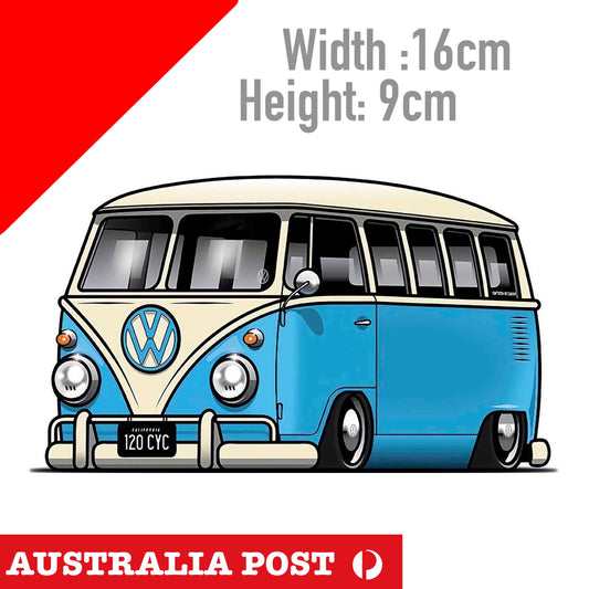 Volkswagen Bus Van Combi  Sticker