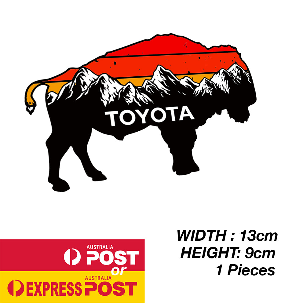 TOYOTA TRD Mountain Buffalo Off Road Sticker