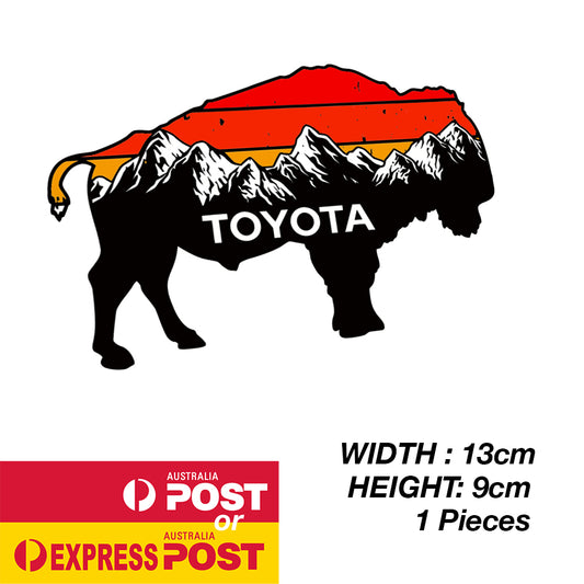 TOYOTA TRD Mountain Buffalo Off Road Sticker