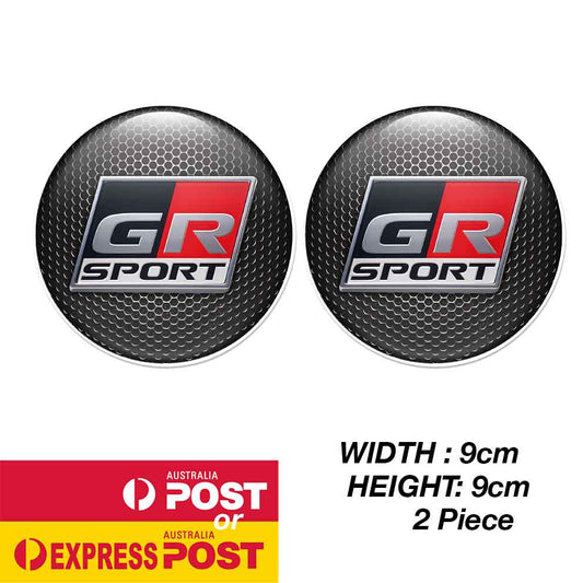 TOYOTA GAZOO GR Racing Round Badge Stickers