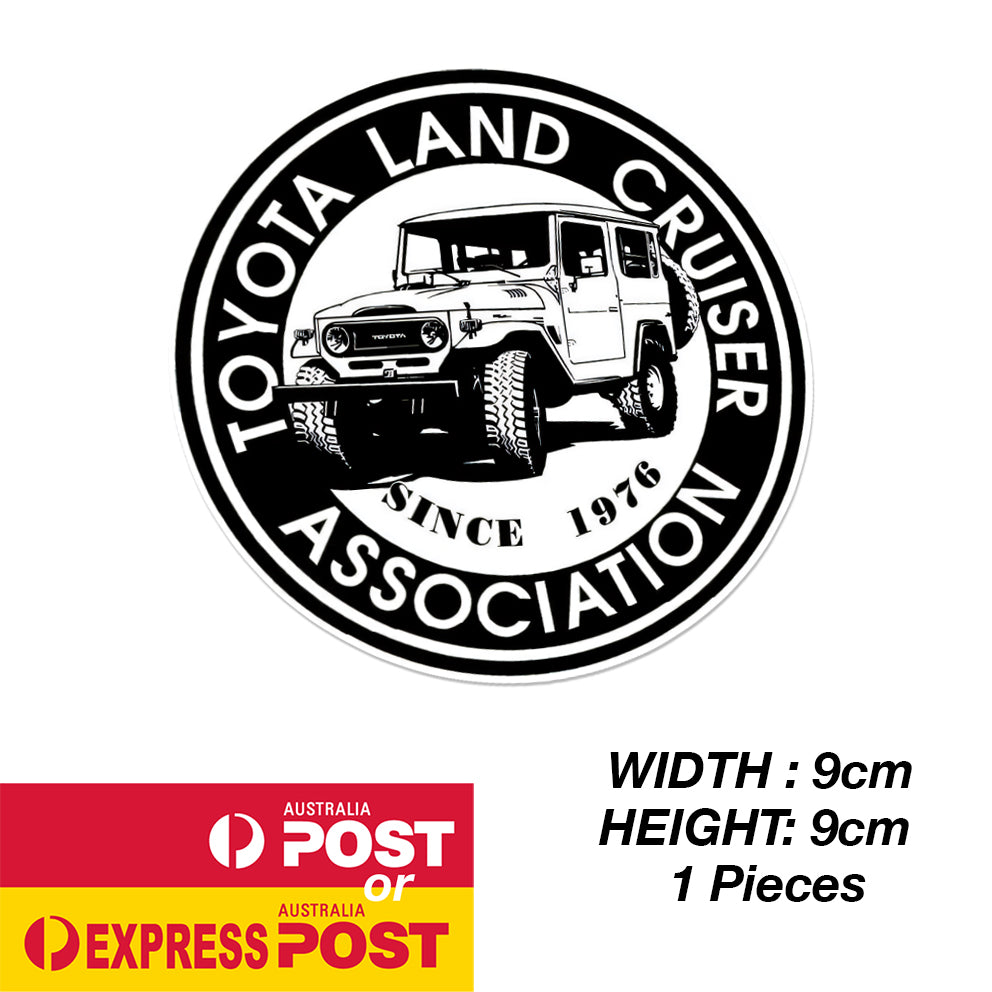 TOYOTA Land Cruiser  FJ140 Association Round Sticker