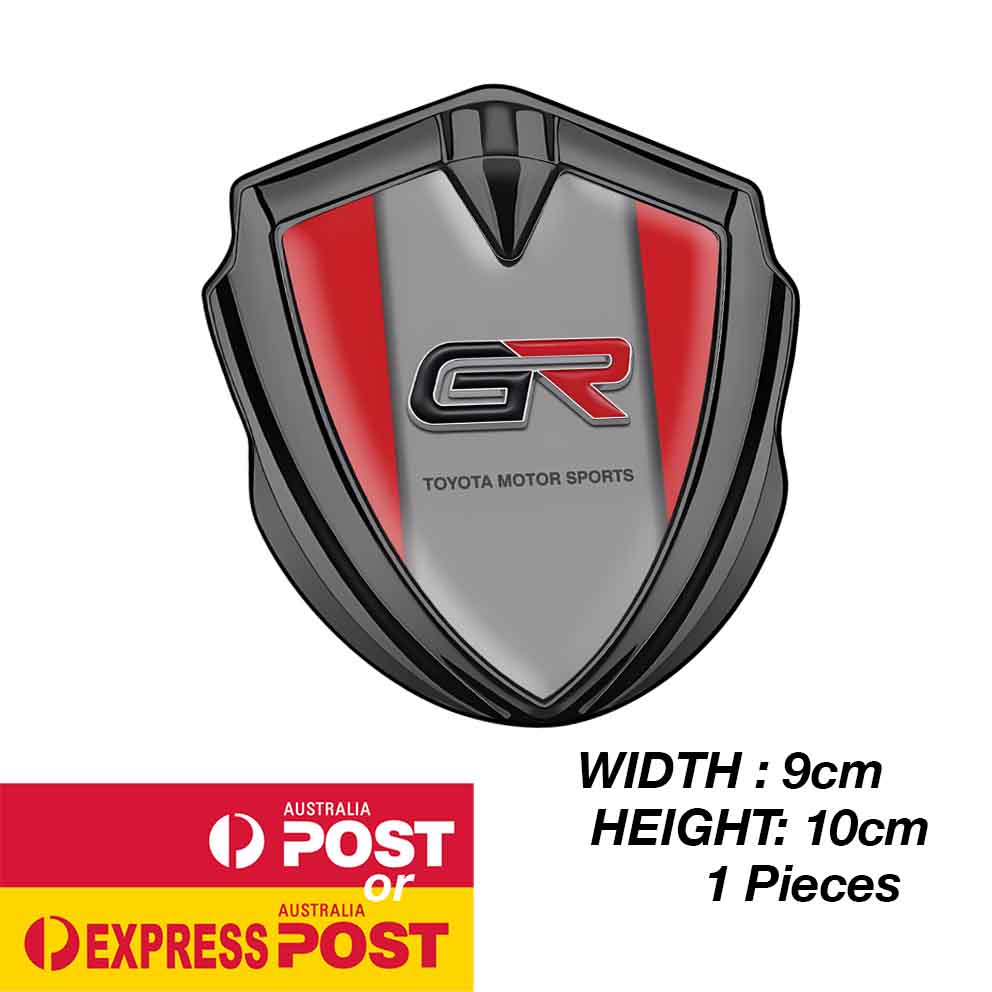 TOYOTA GR Toyota Motor Sport Badge Sticker