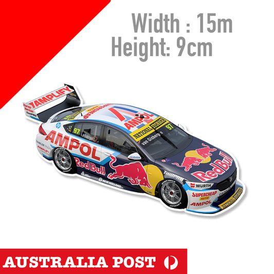 Holden Commodore ZB Red Bull Ampol  Laptop , Car  Vinyl  Sticker