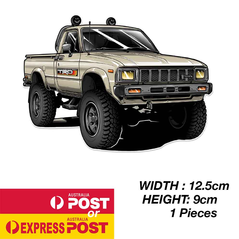 TOYOTA LAND CRUISER TRD Heritage Ute Sticker