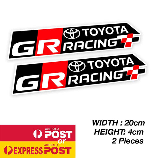 TOYOTA GAZOO Racing JDM Banner Racing Large Sticker