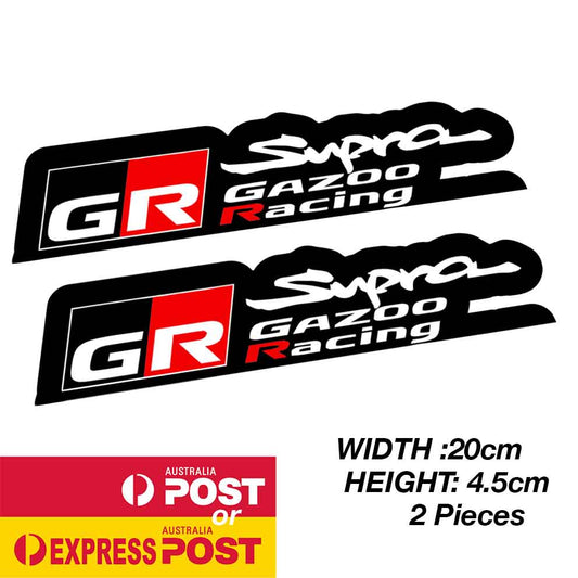 TOYOTA SUPTA GAZOO Racing Badge Logo Sticker