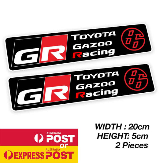 TOYOTA GAZOO 86 Racing JDM Banner Racing Sticker
