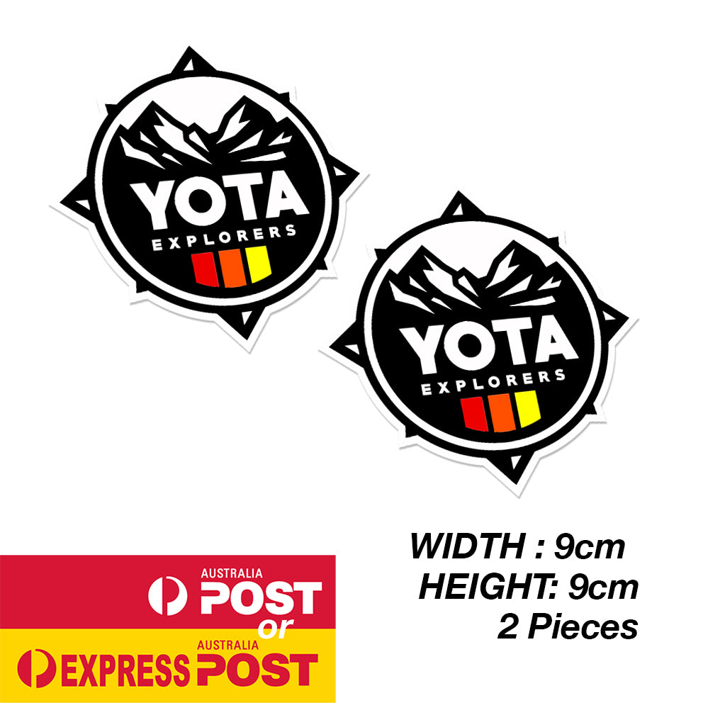 TOYOTA TOYODA COMPASS Off Road Logo Sticker