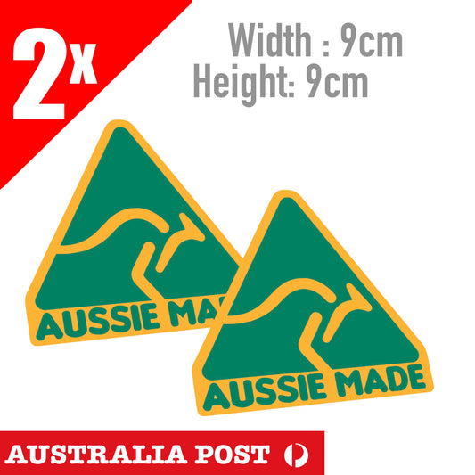 Australian Made Kangaroo  Logo Stickers