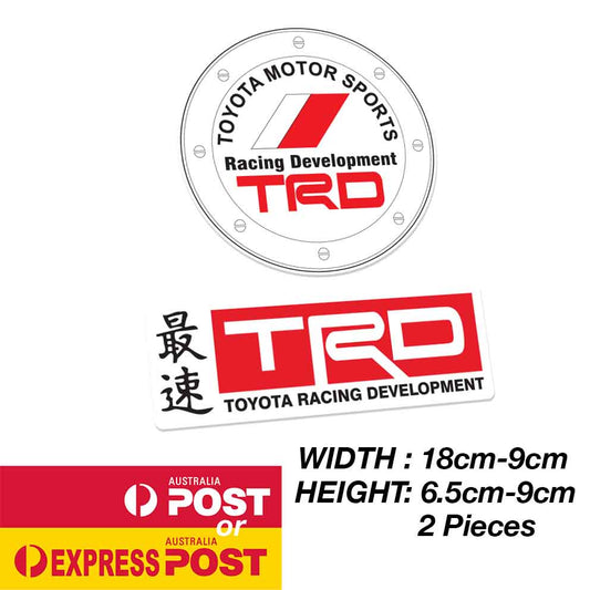 TOYOTA TRD Racing Development JDM Sticker