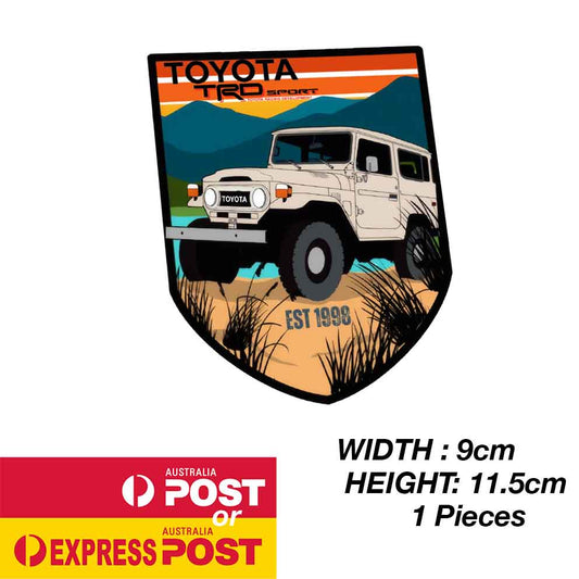 TOYOTA Land CruiserTRD Sport TRD Off Road Logo Sticker