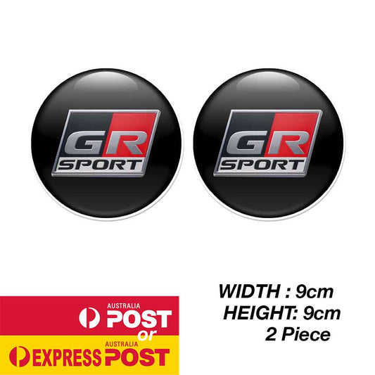 TOYOTALand GAZOO GR Racing Round Badge Sticker