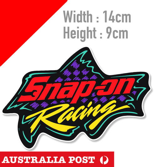 SNAP ON TOOLS - Racing - Vintage 1980’s Racing Sticker