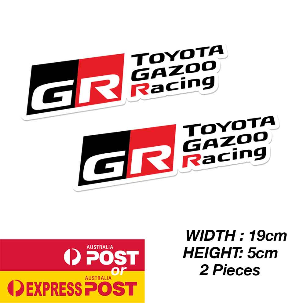TOYOTA Gazoo Racing  Sticker