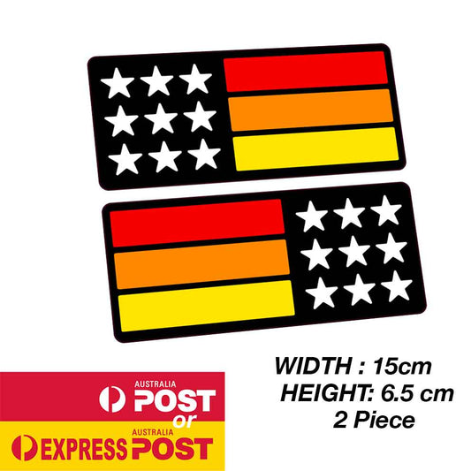 TOYOTA TRD JDM Flag Sticker