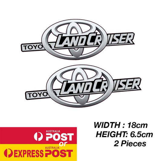 TOYOTA Land Cruiser Logo Badge Logo JDM  Stickers
