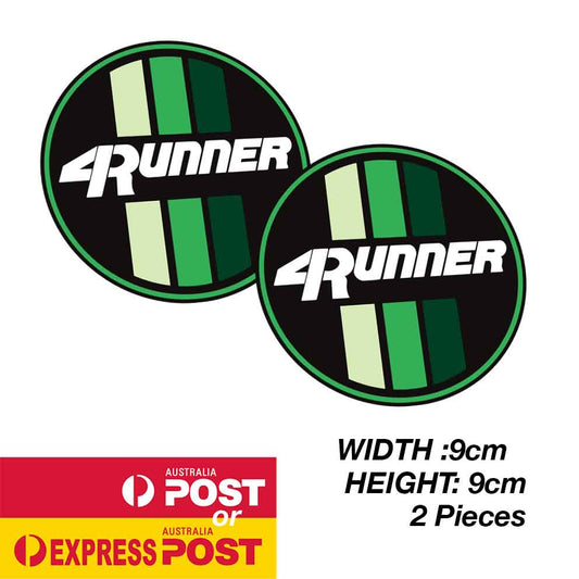 TOYOTA 4Runner Green TRD Logo Sticker