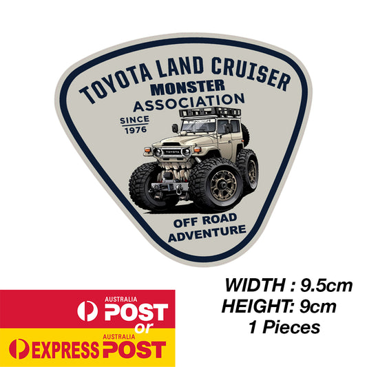 TOYOTA Land Cruiser MONSTER FJ140 Sticker