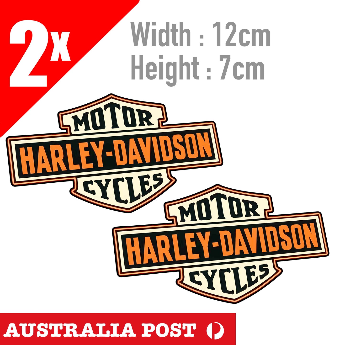 Harley Davidson Logo , Motorcycle, Helmet, Fuel Tank Logo Stickers