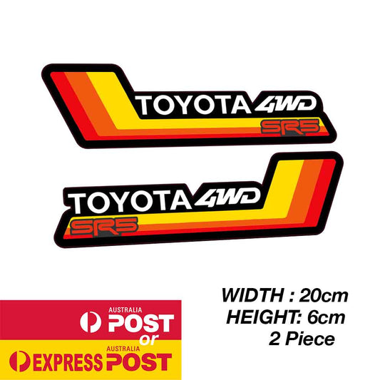 TOYOTA HiLux SR5 TRD Pro 4WD Sticker