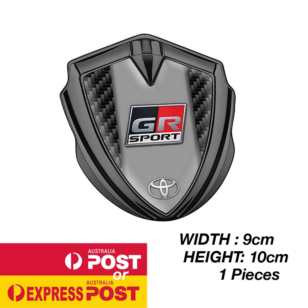 TOYOTA GR Sport Carbon Style Badge Sticker
