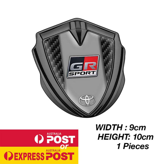 TOYOTA GR Sport Carbon Style Badge Sticker