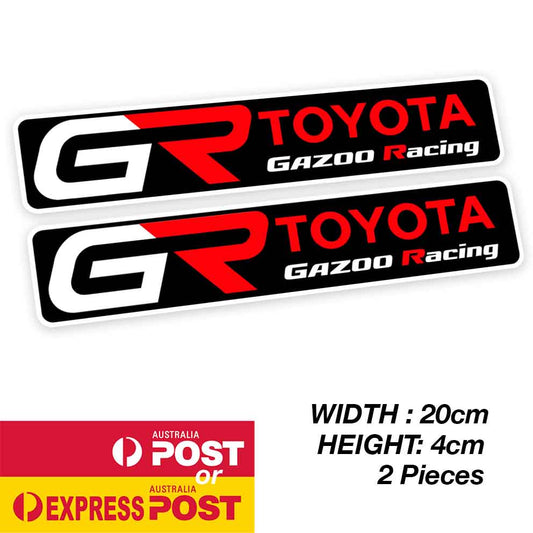 TOYOTA GAZOO Racing JDM Banner Racing Sticker