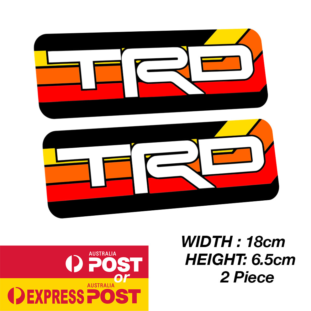 TOYOTA Adventure TRD Heritage Stickers