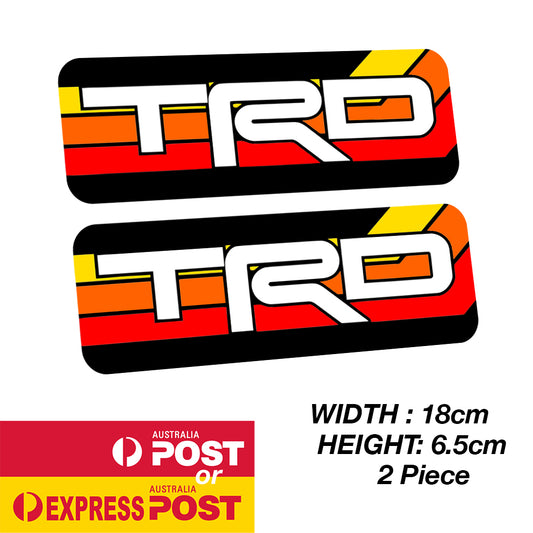 TOYOTA Adventure TRD Heritage Stickers