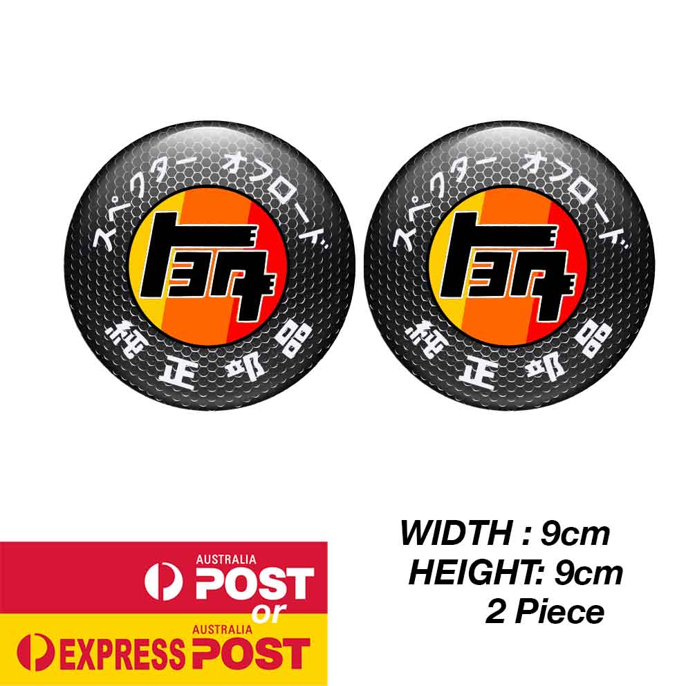 TOYOTA JDM LOGO Japanese Round Badge Stickers