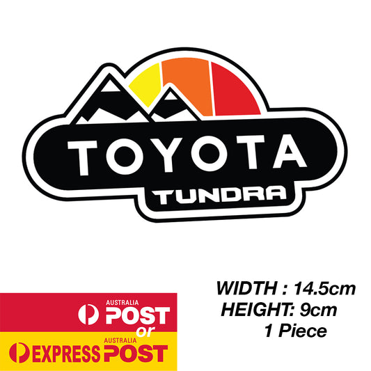 TOYOTA THINDRA Mountain Vintage Sticker