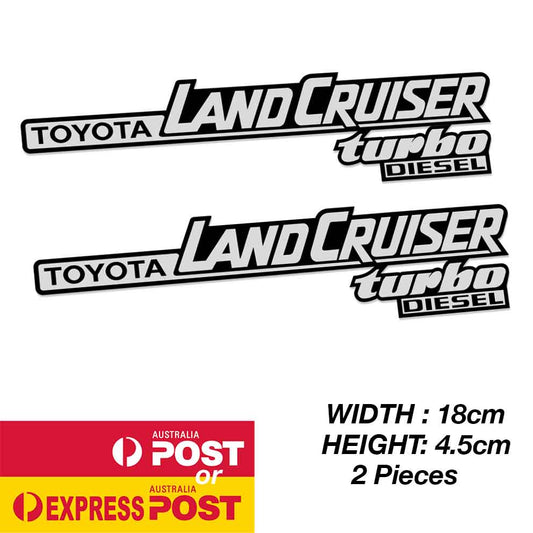 TOYOTA Land Cruiser Turbo Diesel Sticker