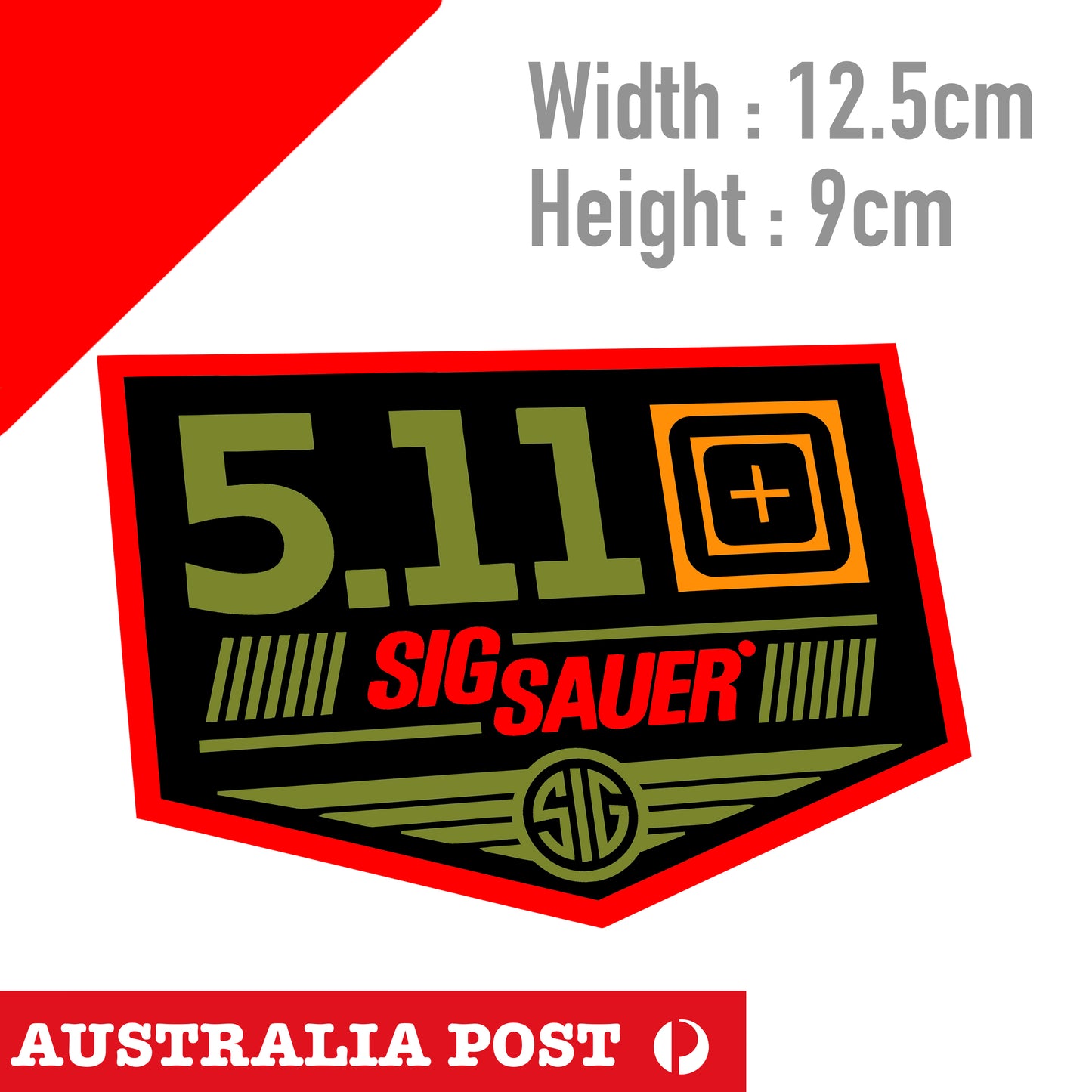 5.11 Tactical x Sig Sauer, Military, Hunting Decal Sticker