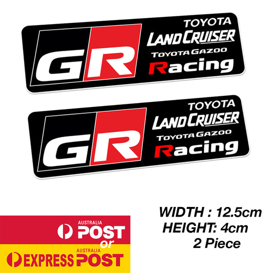 TOYOTA GR Landcruiser  Gazoo Racing Stickers