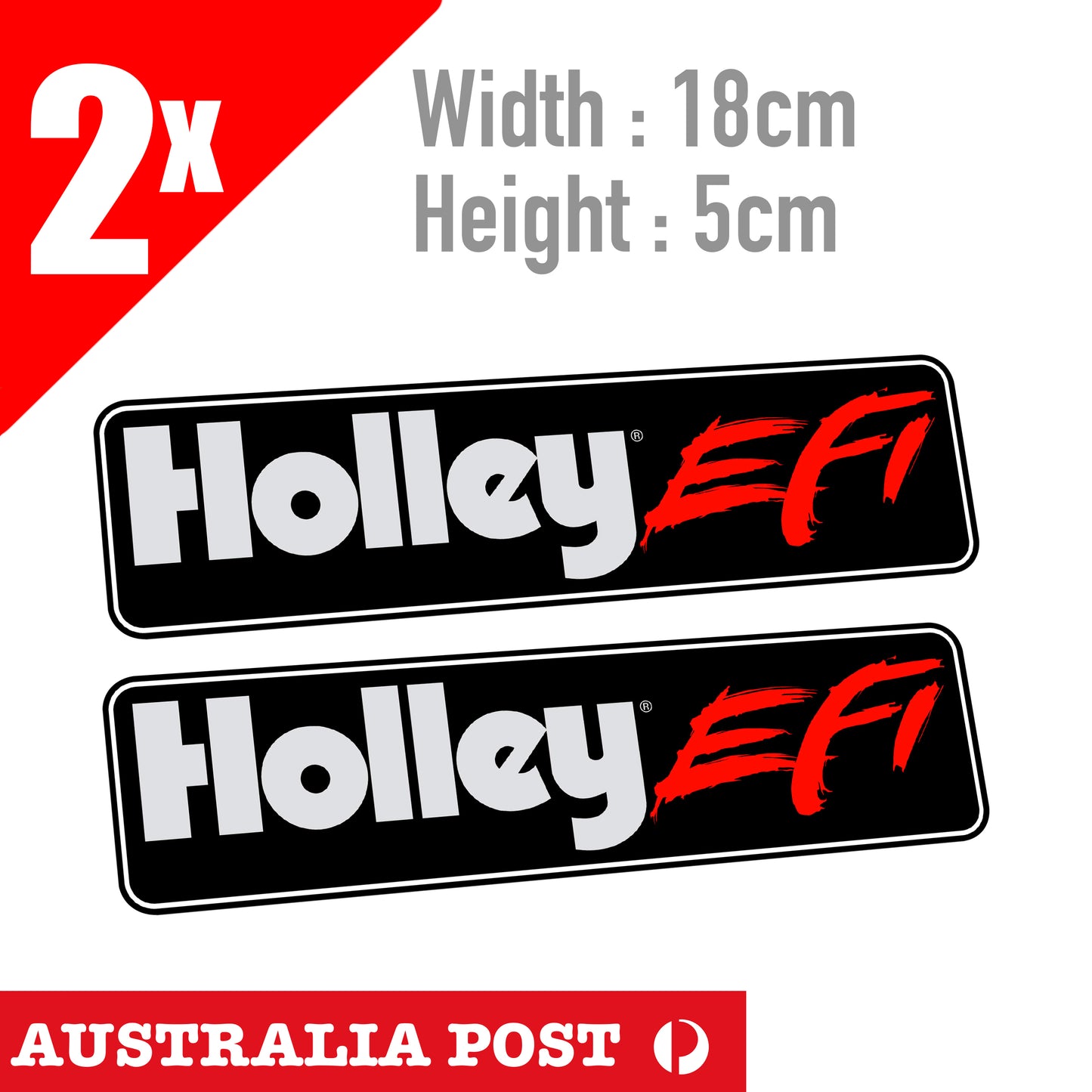 HOLLEY RFI Banner , Vintage Banner Garage, Laptop Car Stickers