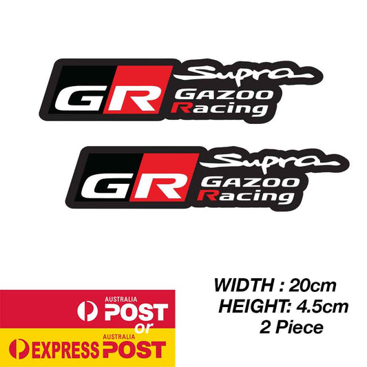 TOYOTA SUPRA GAZOO GR Racing  Sticker