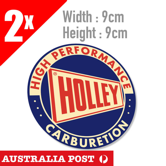 HOLLEY HIGH High PERFORMANCE CARBUREITION , Vintage, Dirty, Rusted Stickers