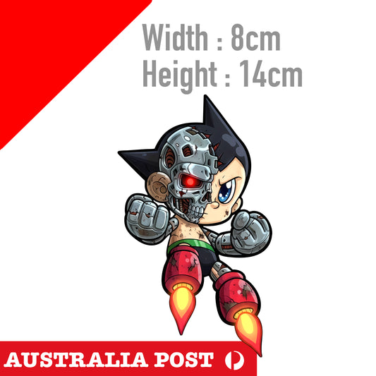 ASTRO BOY 阿童木 Japan JDM Terminator Style Cartoon Sticker