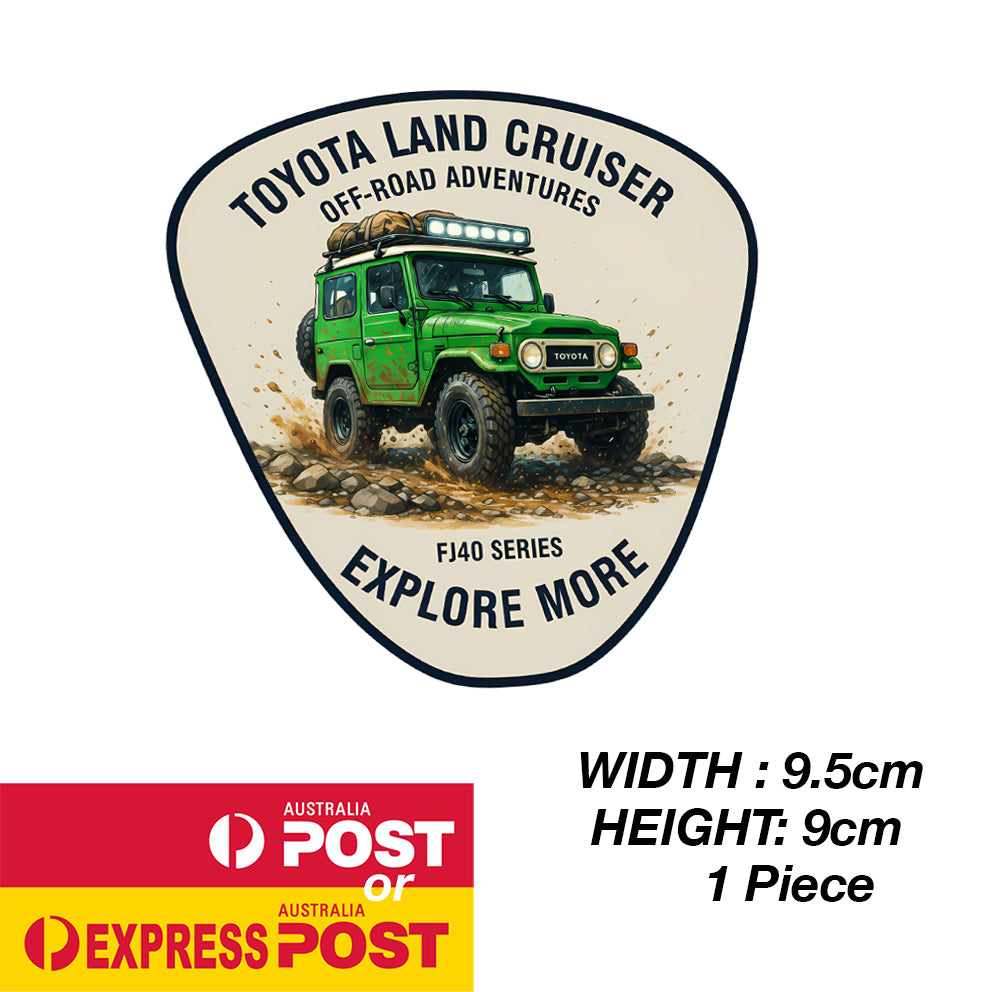 TOYOTA OFF ROAD FJ140 Series Explore More Sticker