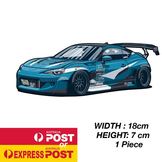 TOYOTA 86 Racing JDM Car Sticker