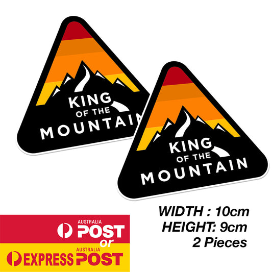 TOYOTA KING OF MOUNTAIN TRD Off Road Badge Sticker